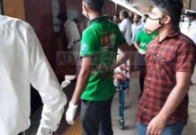 ரயில் முன் பாய்ந்த இளம் ஜோடி !