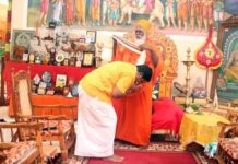 நல்லை ஆதீன குரு முதல்வரிடம் ஆசி பெற்றார் சிறீதரன்