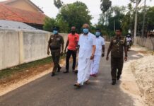 பொலிஸ் பாதுகாப்புடன் வாக்களிக்கச் சென்றார் எம்.ஏ.சுமந்திரன்
