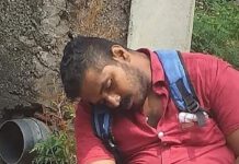 கதிரையில் அமர்ந்தவாறு உயிரிழந்த இளைஞன்