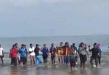 பாக்கு நீரிணையை கடந்து புதிய சாதனை;குவியும் வாழ்த்துக்கள்!